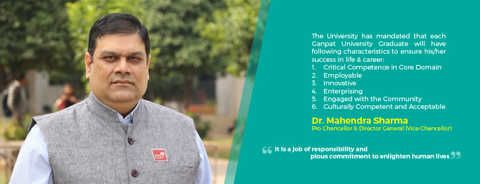 Pro Chancellor & Director General's Message